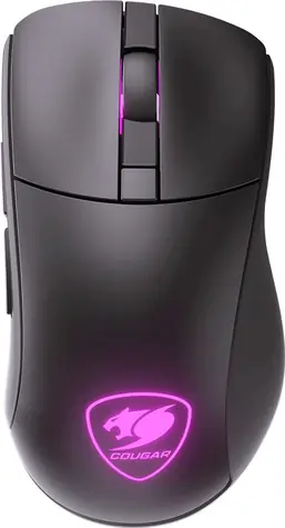 Cougar Surpassion RX černá / Bezdrátová herní myš / optická / 7200 DPI / 6 tlačítek / 2.4GHz USB-A