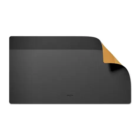 Native Union Desk Mat černá-žlutá / podložka pod myš a klavesnici / rozměry 650 x 360 x 1.99 mm