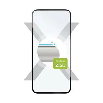 FIXED Full-Cover Ochranné tvrzené sklo pro Google Pixel 8a černá / lepení přes celý displej 