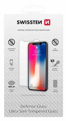 SWISSTEN Ochranné temperované sklo 2.5D pro MOTOROLA E22i/E22