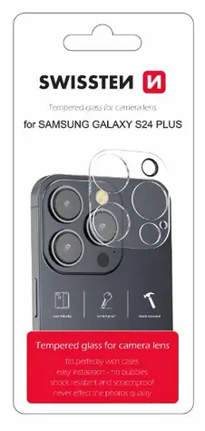 SWISSTEN Ochranné sklo čoček fotoaparátu pro SAMSUNG GALAXY S24+