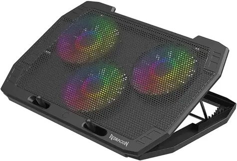 Redragon GCP511 Ingrid černá / chladicí podložka pod laptop / 3x 120 mm / až 17