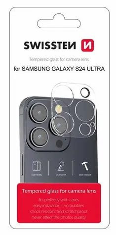 SWISSTEN Ochranné sklo čoček fotoaparátu pro SAMSUNG GALAXY S24 Ultra