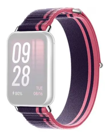 Xiaomi Náhradní řemínek Braided Quick Release Strap fialová