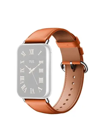 Xiaomi Náhradní řemínek Leather Quick Release Strap oranžová
