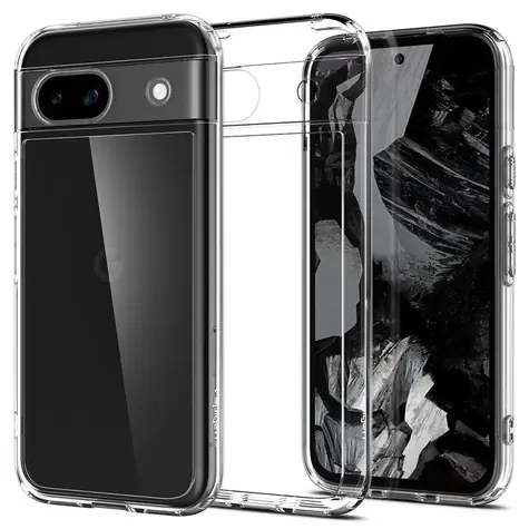 Spigen Ultra Hybrid ochranný kryt pro Google Pixel 8a čirá