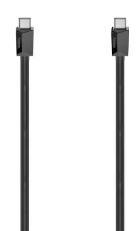Hama 200648 Kabel USB-C 3.2 Gen 1 (M) - USB-C 3.2 Gen 1 (M) 0.75m černá / 100 W
