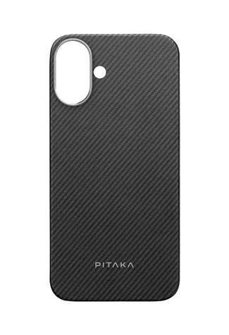 Pitaka MagEZ 5 ochranný kryt pro Apple iPhone 16 black/grey twill