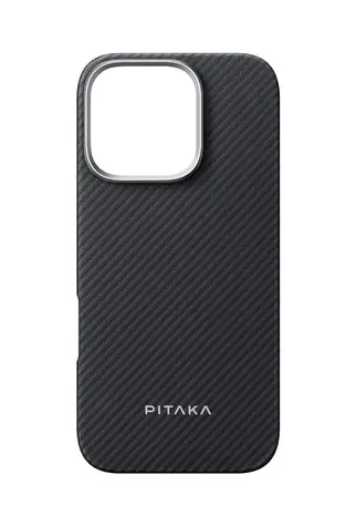 Pitaka MagEZ 5 ochranný kryt pro Apple iPhone 16 Pro Max black/grey twill