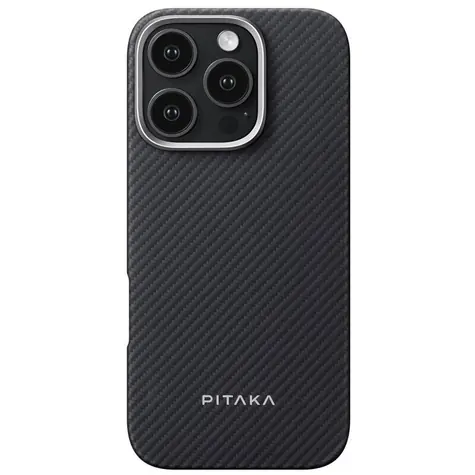 Pitaka Military-Grade Protective Case ochranný kryt pro Apple iPhone 16 Pro Max black/grey twill