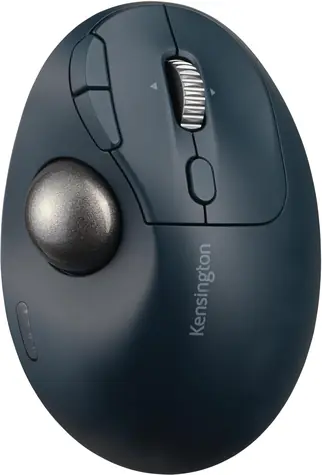 Kensington Pro Fit Ergo TB550 černá / Bezdrátová optická myš / Trackball / 5 talčítek 