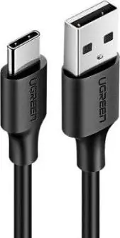 UGREEN US287 Nabíjecí kabel USB-A (M) - USB-C (M) 2 m černá / QC3.0
