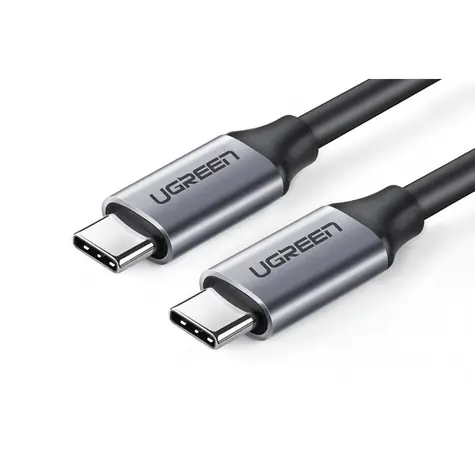 UGREEN US161 Nabíjecí kabel USB-C (M) - USB-C (M) 1.5 m černá / QC3.0