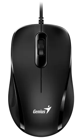 Genius DX-101 černá / Myš / optická / 1200 DPI / 3 tlačítka / USB-A