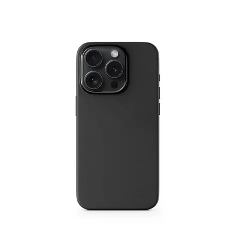 Epico Mag+ Leather Case zadní kryt pro Apple iPhone 15 Pro černá
