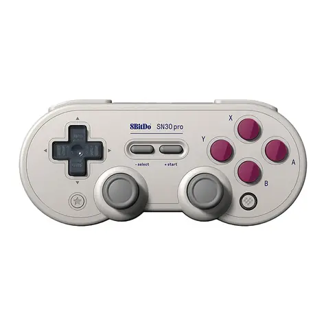 8BitDo SN30 Pro Gamepad Hall Effect Classic / Bezdrátový ovladač / vibrace / pro Windows & Switch & Apple & Steam OS