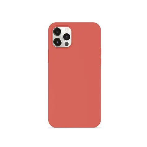 Epico Silikonový kryt na iPhone 12 mini s podporou uchycení MagSafe - citrus pink