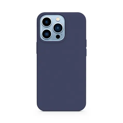 Epico Silikonový kryt pro iPhone 13 Pro Max modrá / s podporou uchycení MagSafe 