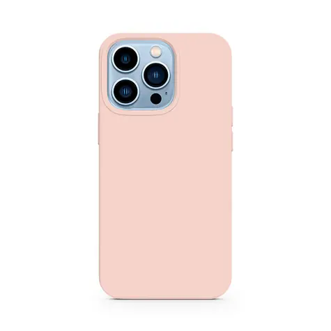 Epico Silikonový kryt pro iPhone 13 Pro růžová / s podporou uchycení MagSafe 