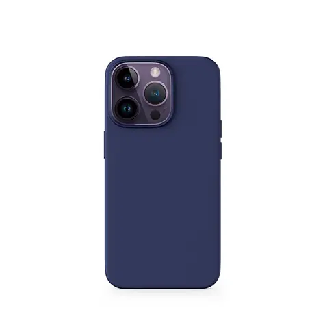 Epico Silikonový kryt pro iPhone 14 Pro Max modrá / s podporou uchycení MagSafe