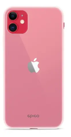 Epico Silicone Case pouzdro pro Apple iPhone 11 bílá transparentní