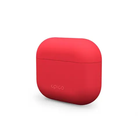 Epico Silicone Cover Pouzdro pro sluchátka  Airpods 3 červená