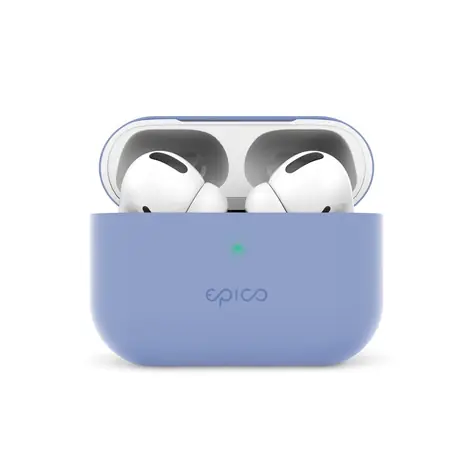 Epico Silicone Cover Pouzdro pro sluchátka  Airpods Pro světlá modrá
