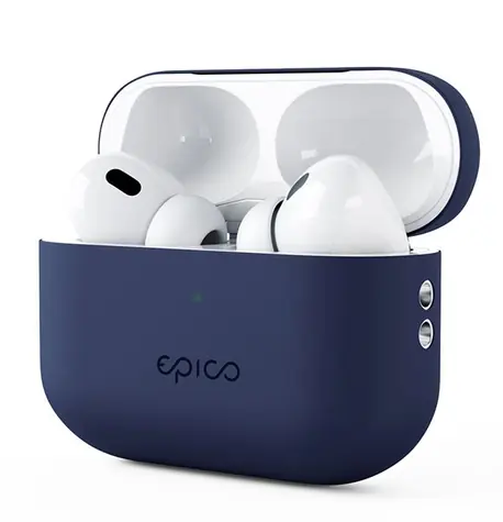 Epico Silikonové pouzdro pro Airpods Pro 2 tmavě-modrá