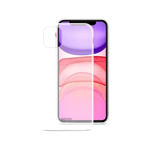 Epico Silicone Case pouzdro pro Apple iPhone 7/8/SE (2020)/SE (2022) bílá transparentní
