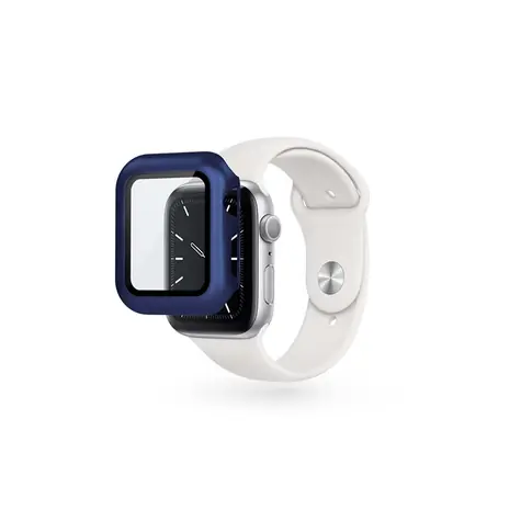 Epico Skleněný ochranný kryt pro Apple Watch 4/5/6/SE (40 mm) modrá