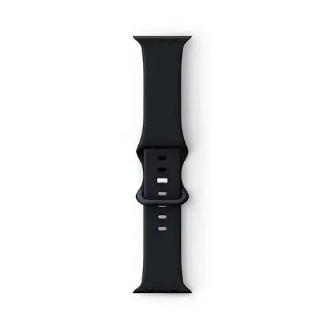 Epico Silikonový řemínek pro Apple Watch 38/40/41mm černá