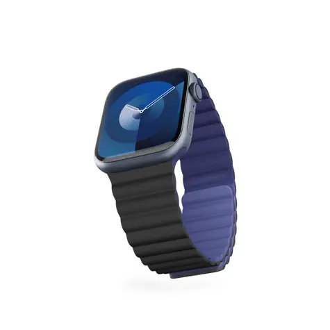 Epico Magnetický řemínek pro Apple Watch 38/40/41mm modro-černá