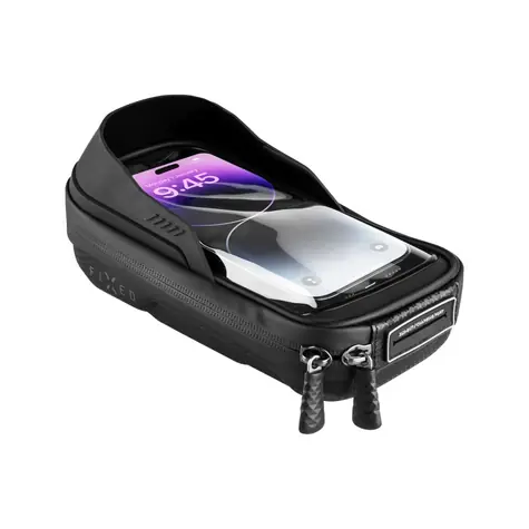 FIXED Bikee Bag 2 Odnímatelné pouzdro mobilního telefonu na kolo černá