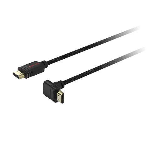 Ssupd Meshroom Kabel HDMI 2.1 (M) - HDMI 2.1 (M) 90° 2m černá / 8K