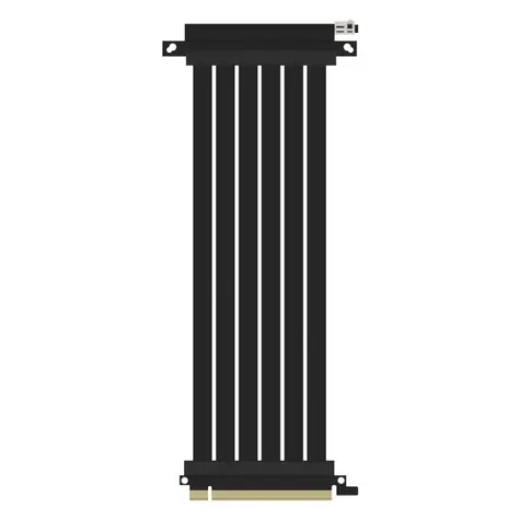 Ssupd Riser Flat Ribbon Cable - PCIe 4.0 270 mm černá
