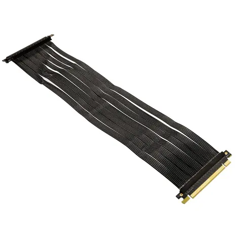 Ssupd Riser Flat Ribbon Cable - PCIe 4.0 430 mm černá
