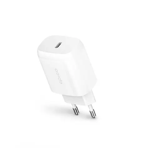 Epico USB-C nabíječka 20W PD 2.0 bílá (retail)