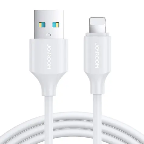 Joyroom S-UL012A9 Nabíjecí kabel USB-A (M) - Lightning (M) 2.4 A 0.25m bílá 