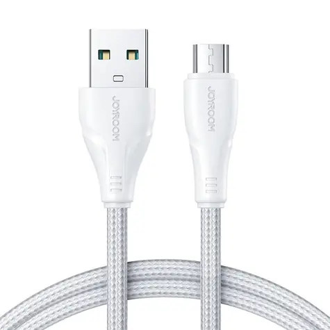 Joyroom S-UM018A11 Nabíjecí kabel USB-A (M) - MicroUSB (M) 2.4A 2m bílá 