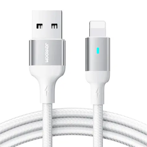 Joyroom S-UL012A10 Nabíjecí kabel USB-A (M) - Lightning (M) 2.4A 1.2m bílá