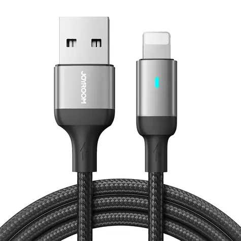 Joyroom S-UL012A10 Nabíjecí kabel USB-A (M) - Lightning (M) 2.4A 1.2m černá 