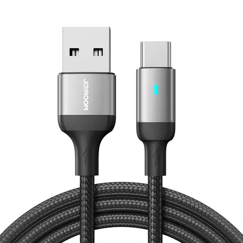 Joyroom S-UC027A10 Nabíjecí kabel USB-A (M) - USB-C (M) 3A 1.2m černá