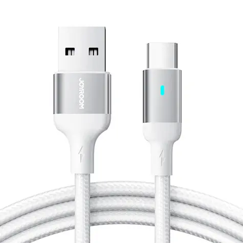 Joyroom S-UC027A10 Nabíjecí kabel USB-A (M) - USB-C (M) 3A 1.2m bílá 