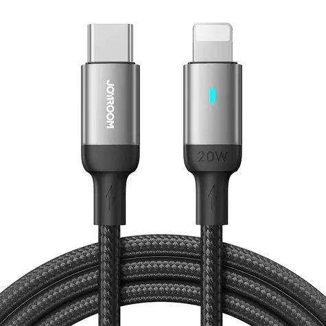 Joyroom S-CL020A10 Nabíjecí kabel USB-C (M) - Lightning (M) 20W 1.2m černá 