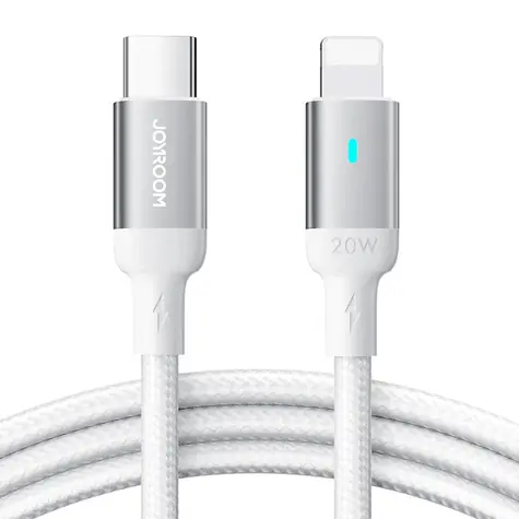 Joyroom S-CL020A10 Nabíjecí kabel USB-C (M) - Lightning (M) 20W 1.2m bílá 
