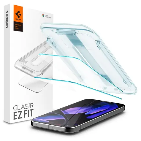 Spigen Glass tR EZ Fit ochranné sklo pro Google Pixel 9 Pro XL/10 Pro XL 2ks