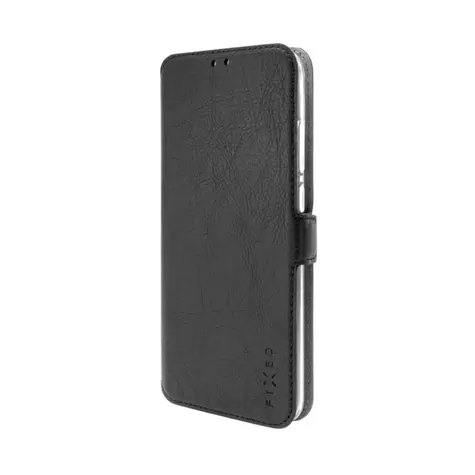 FIXED Tenké pouzdro typu kniha Topic pro TCL 50 5G černé