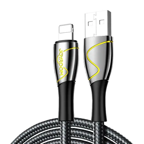 Joyroom S-1230K Nabíjecí kabel USB-A (M) - Lightning (M) 2.4A 1.2m černá 