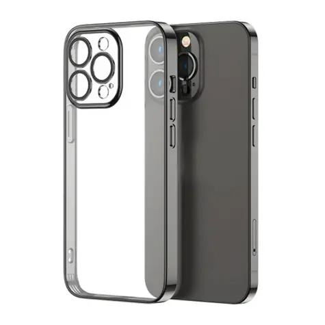 Joyroom JR-14Q3 zadní kryt pro Apple iPhone 14 Plus černá čirá 