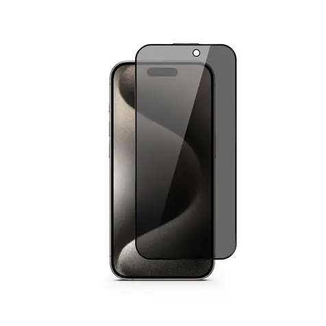 Epico Edge to Edge Privacy Glass IM Ochranné sklo pro Apple iPhone 15 Pro Max / s aplikátorem